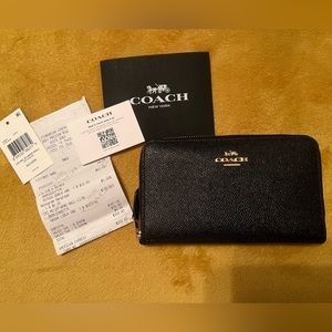 Black Coach Wallet from Coach Store (not outlet)